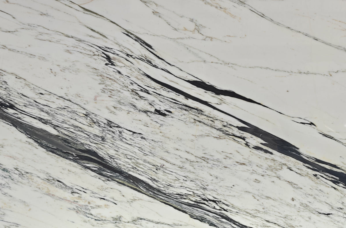 Oriental Calacatta White Marble Slab