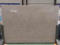 Artificial Crystal Light Gray Terrazzo Slab