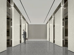 Artificial Crystal Light Gray Terrazzo Slab