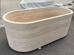 Beige Travertine Bathtub Supplier