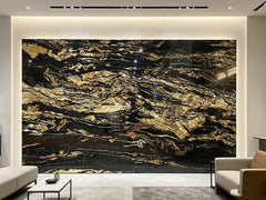 Black Fusion Granite Slab