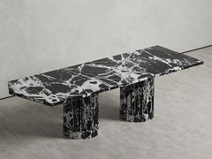 Bvlgari Black Marble Dining Table
