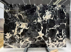 Calacatta Black Marble Slab
