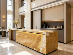 China Yellow Onyx Slab