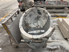 Chinese Bulgari Marble Bathroom Bathtub
