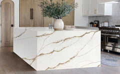 Engineered Calacatta Gold Quartz Slab