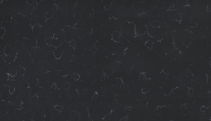 Artificial Black Carrara Quartz Slab