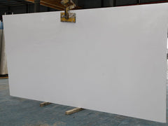 Engineered Pure White Artificial Marble Slab