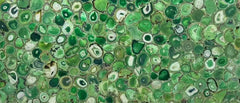 Green Agate Gemstone Slab