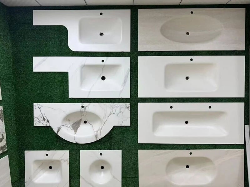 Sintered Stone Hot Bending Integrated Basin