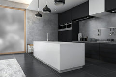 White Carrara Quartz Slab
